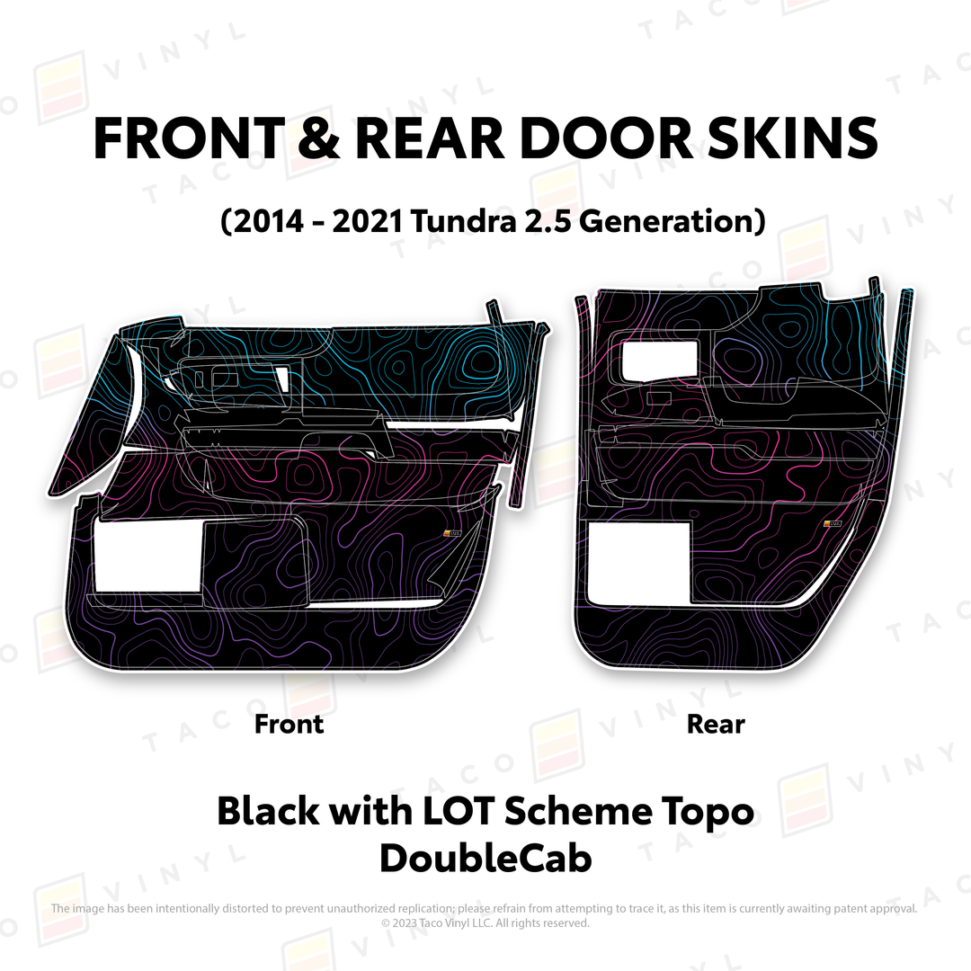 2014-21 Tundra Door Skins
