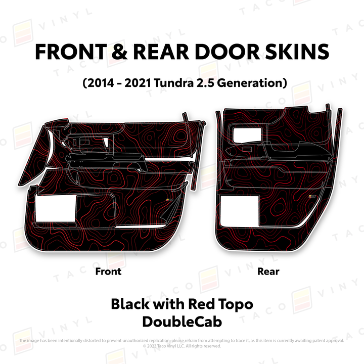 2014-21 Tundra Door Skins