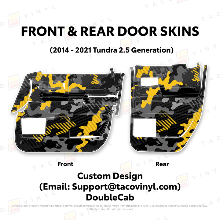2014-21 Tundra Door Skins