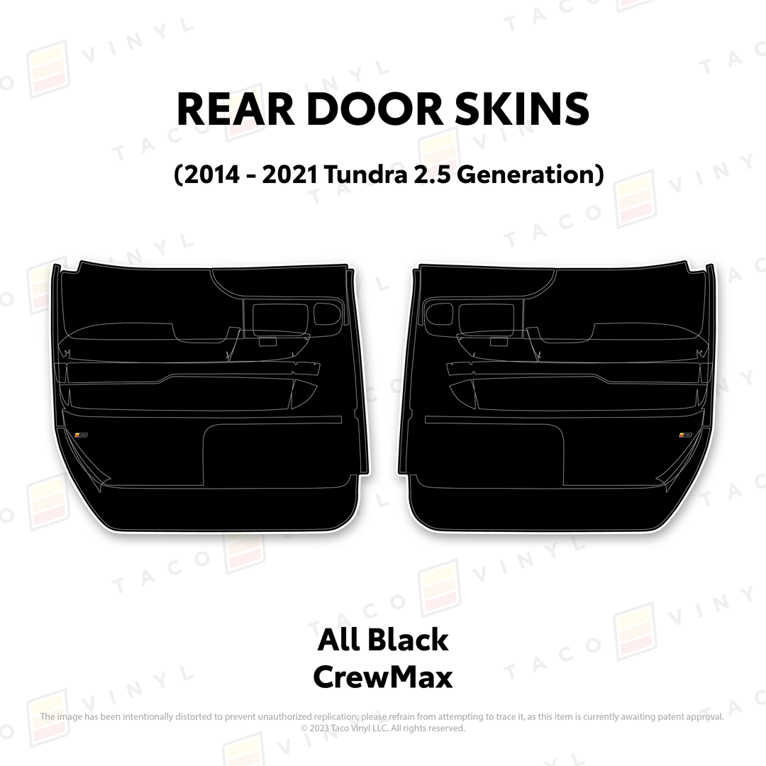 2014-21 Tundra Door Skins