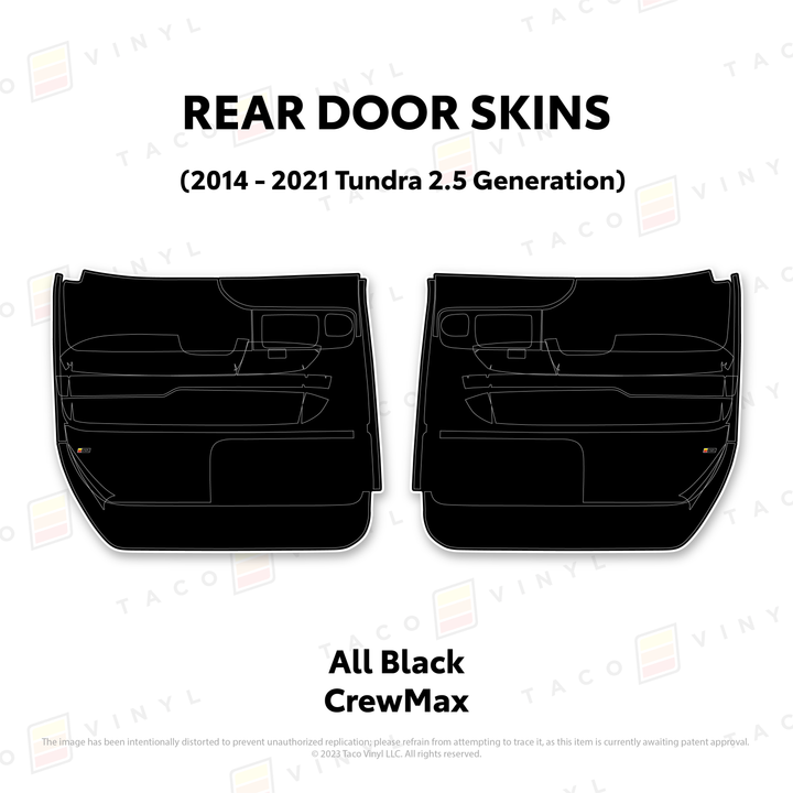 2014-21 Tundra Door Skins