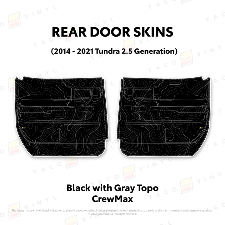 2014-21 Tundra Door Skins
