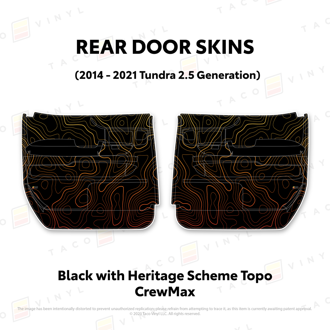 2014-21 Tundra Door Skins