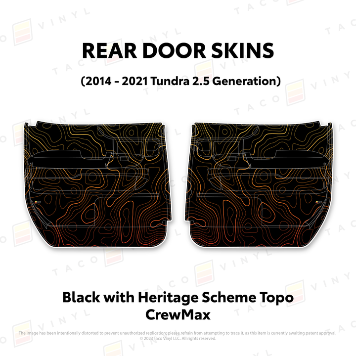 2014-21 Tundra Door Skins