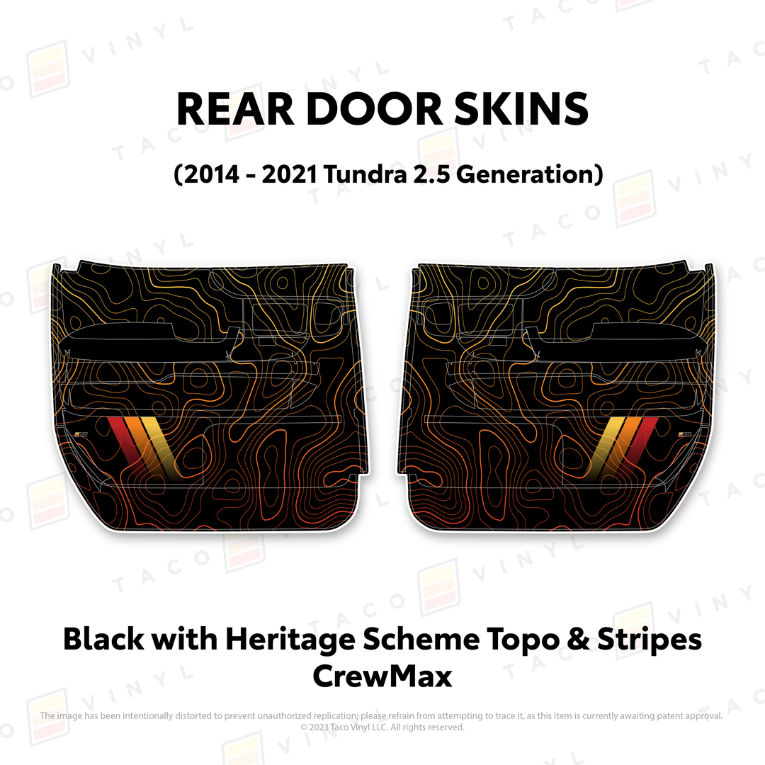 2014-21 Tundra Door Skins