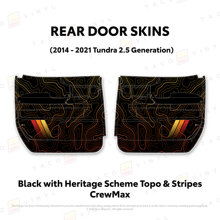 2014-21 Tundra Door Skins