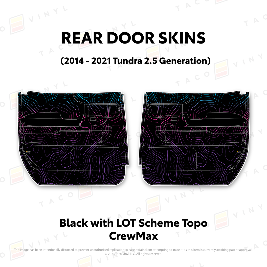 2014-21 Tundra Door Skins