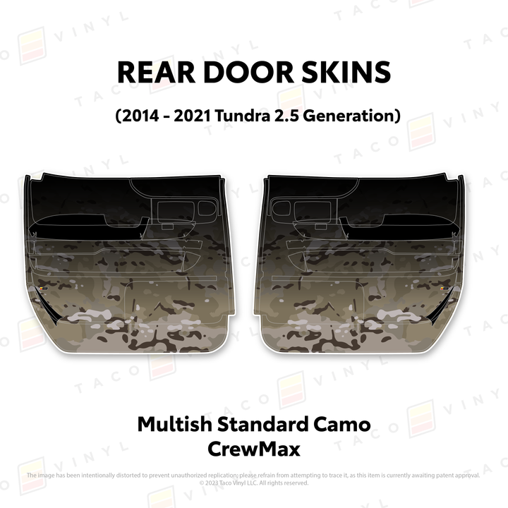 2014-21 Tundra Door Skins