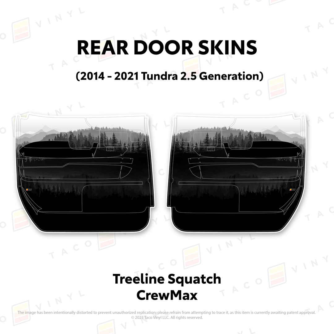 2014-21 Tundra Door Skins
