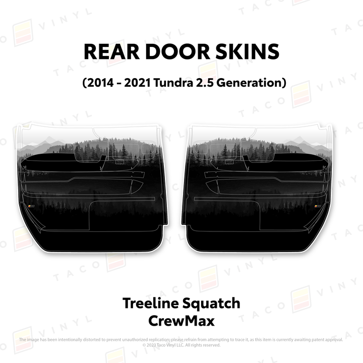 2014-21 Tundra Door Skins