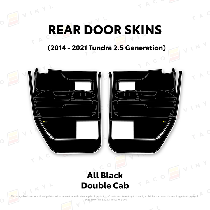 2014-21 Tundra Door Skins