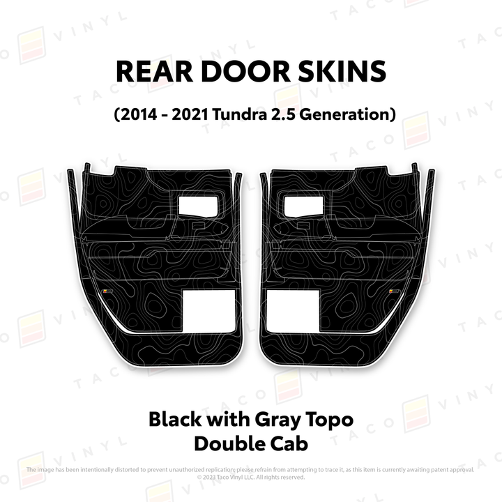 2014-21 Tundra Door Skins