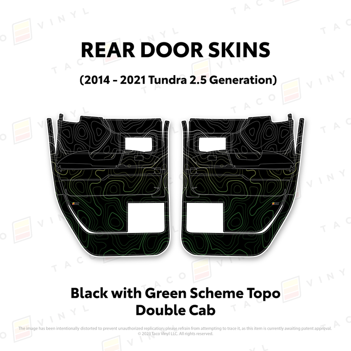 2014-21 Tundra Door Skins
