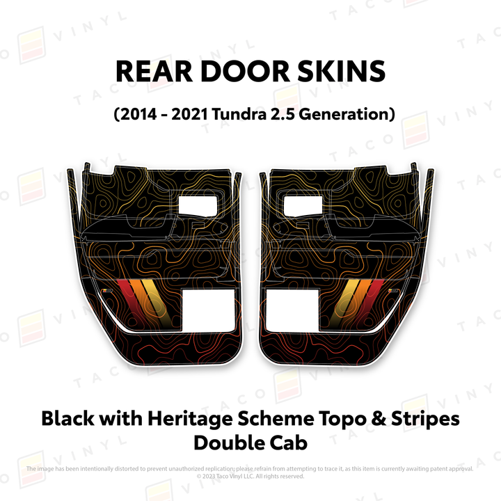 2014-21 Tundra Door Skins