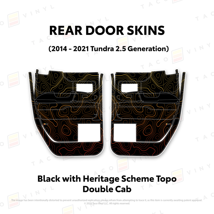 2014-21 Tundra Door Skins