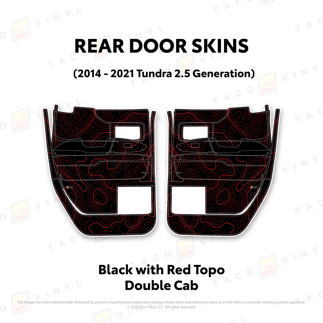 2014-21 Tundra Door Skins