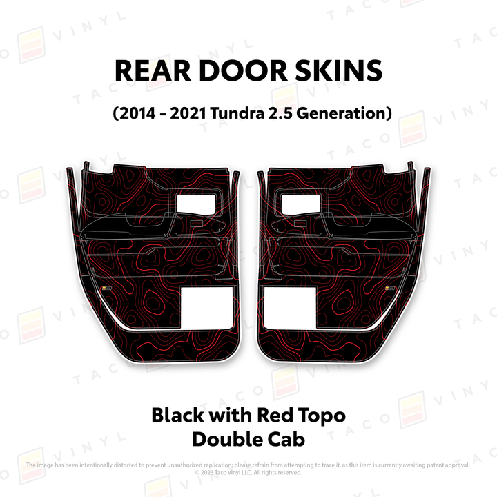 2014-21 Tundra Door Skins