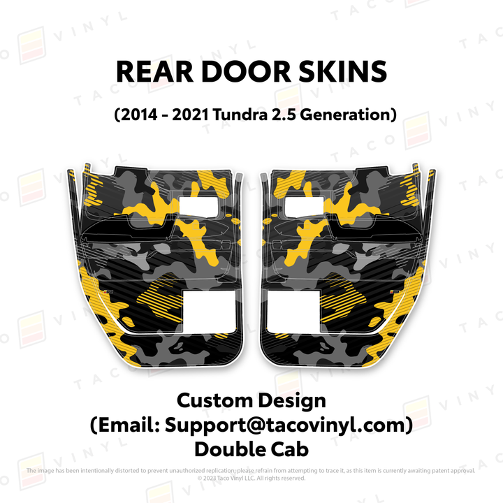 2014-21 Tundra Door Skins
