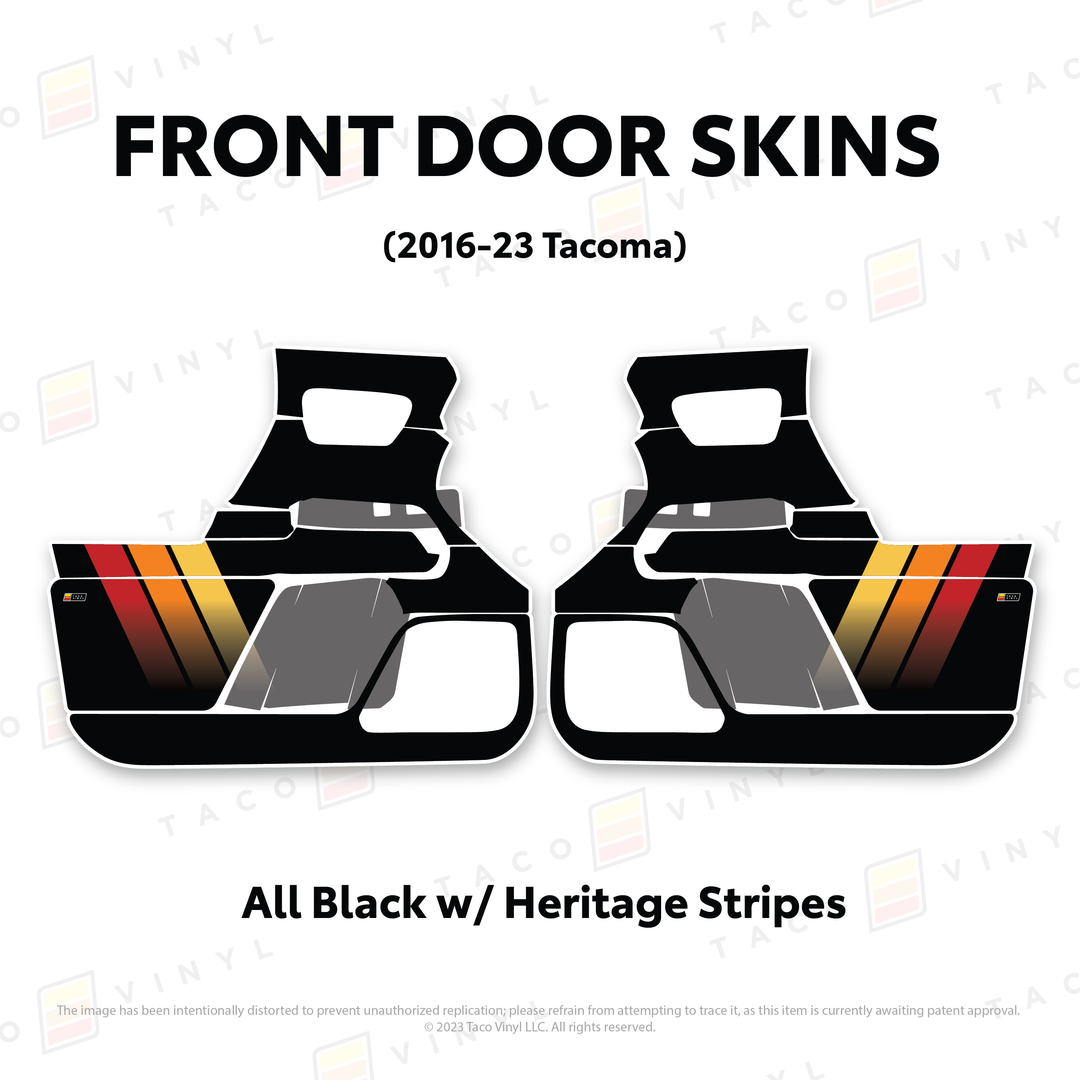 2016-23 Tacoma Door Skins