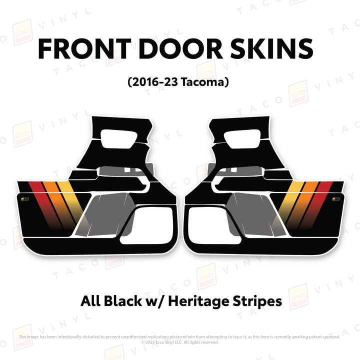 2016-23 Tacoma Door Skins