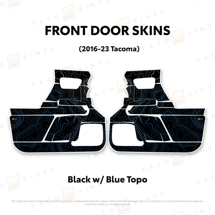 2016-23 Tacoma Door Skins