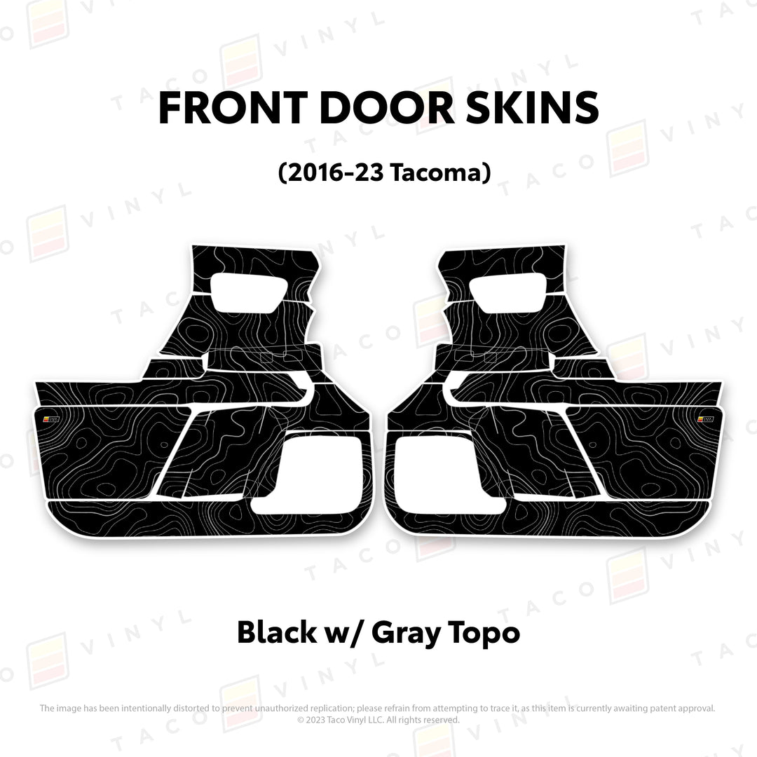 2016-23 Tacoma Door Skins