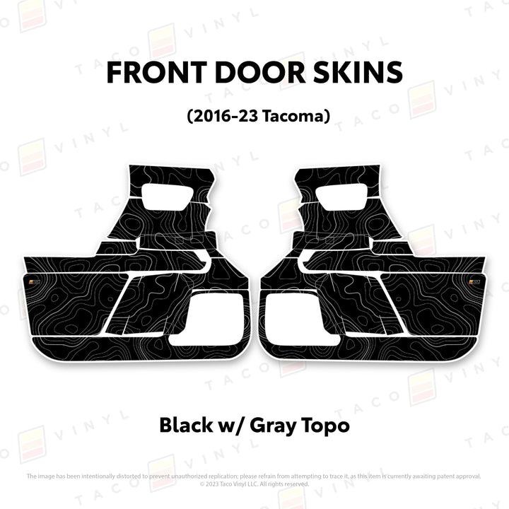 2016-23 Tacoma Door Skins