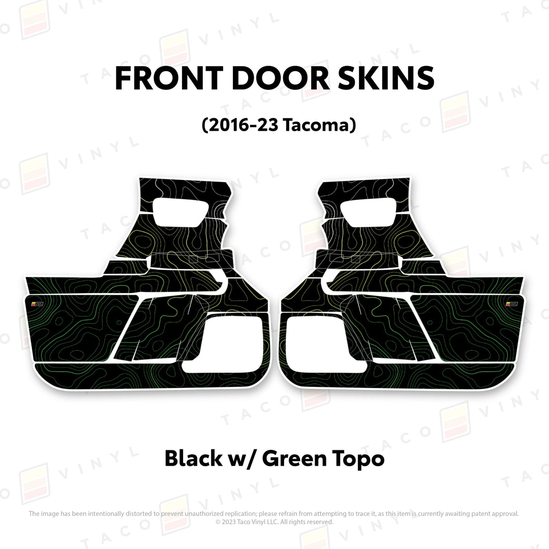 2016-23 Tacoma Door Skins