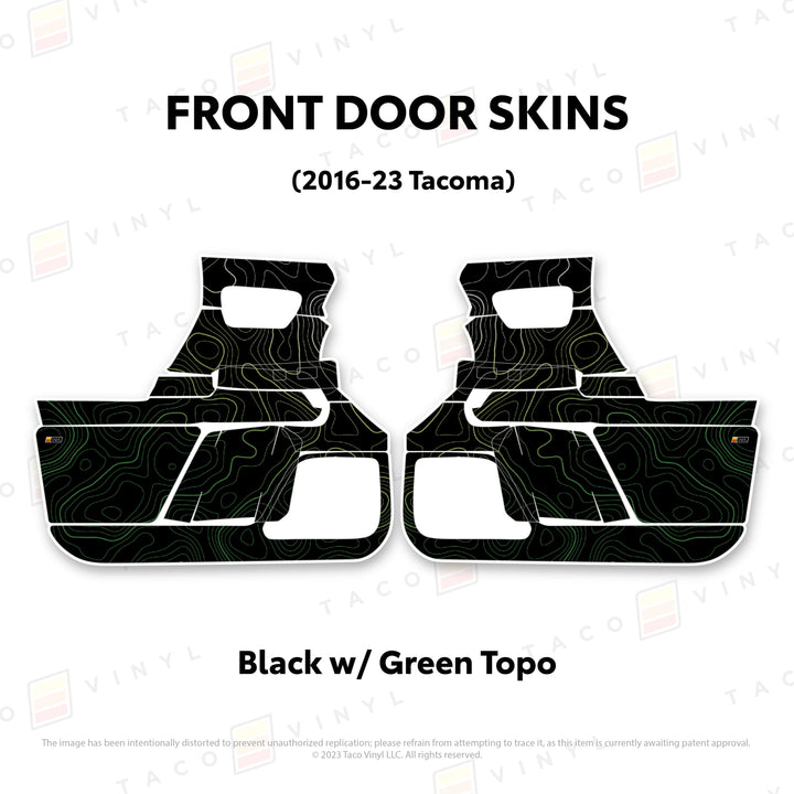 2016-23 Tacoma Door Skins