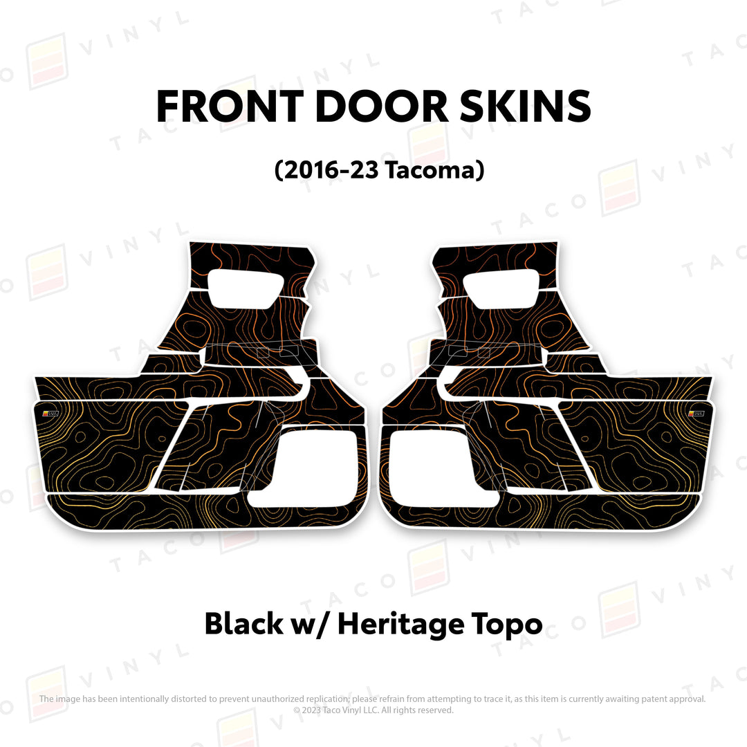 2016-23 Tacoma Door Skins