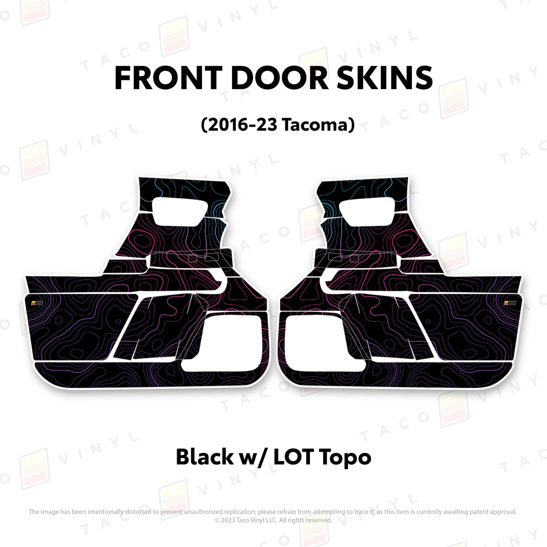 2016-23 Tacoma Door Skins