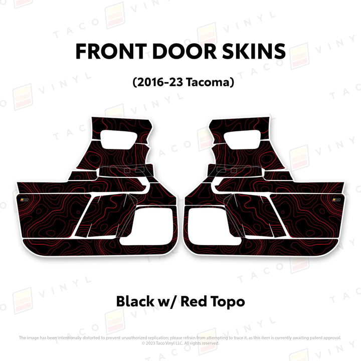 2016-23 Tacoma Door Skins