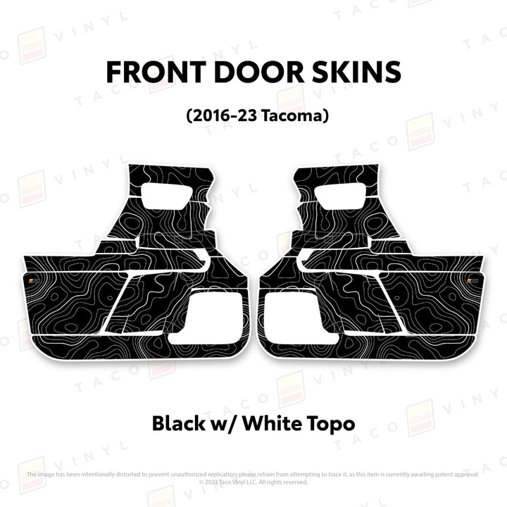 2016-23 Tacoma Door Skins