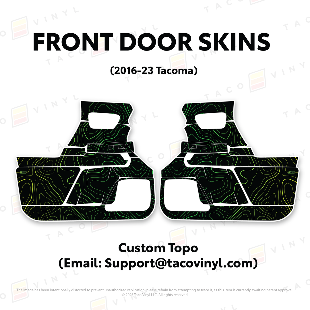 2016-23 Tacoma Door Skins