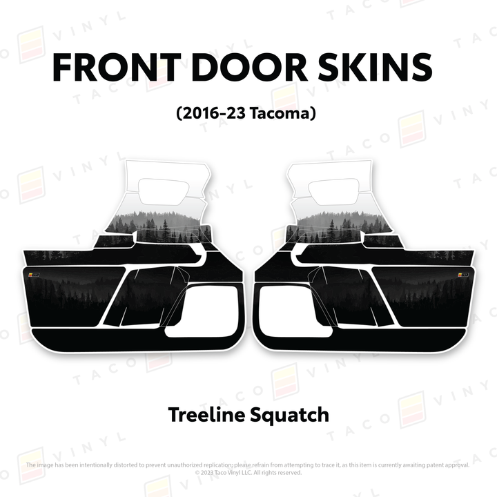 2016-23 Tacoma Door Skins
