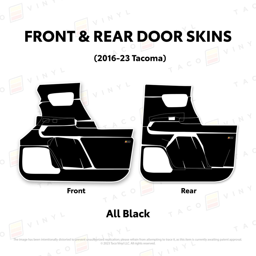 2016-23 Tacoma Door Skins