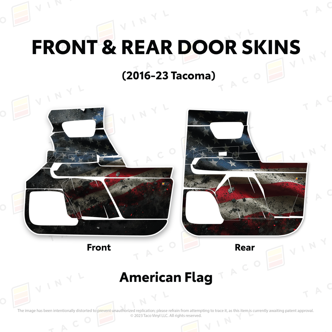 2016-23 Tacoma Door Skins