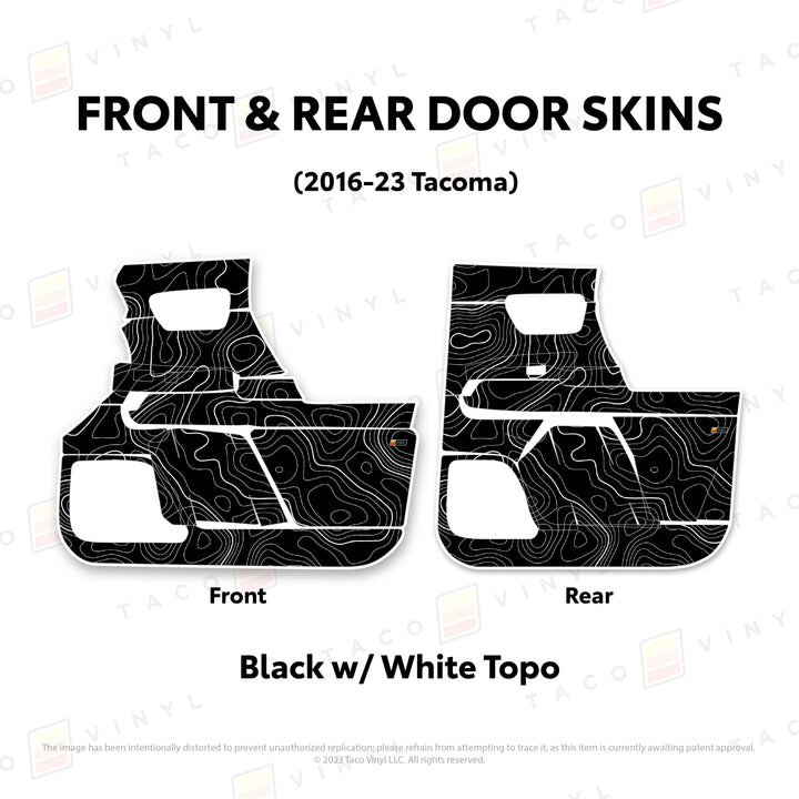 2016-23 Tacoma Door Skins