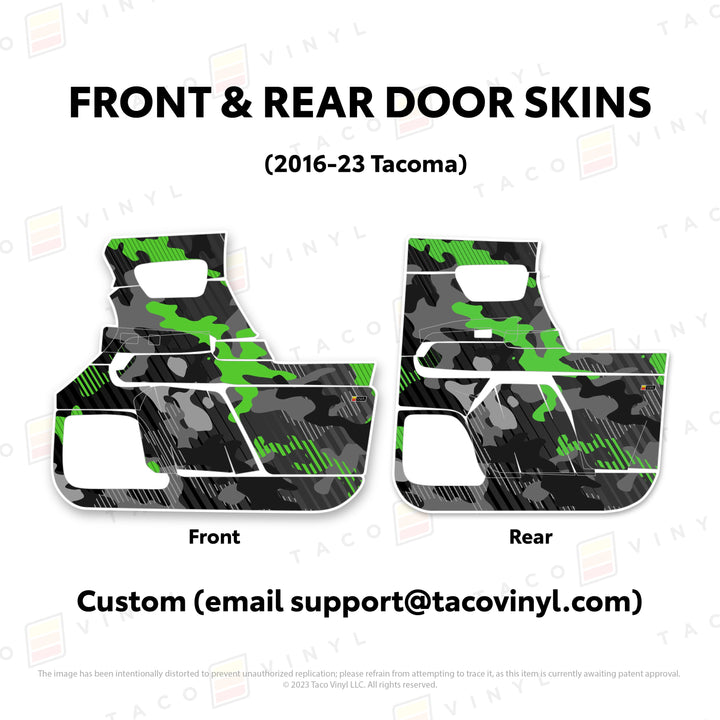 2016-23 Tacoma Door Skins