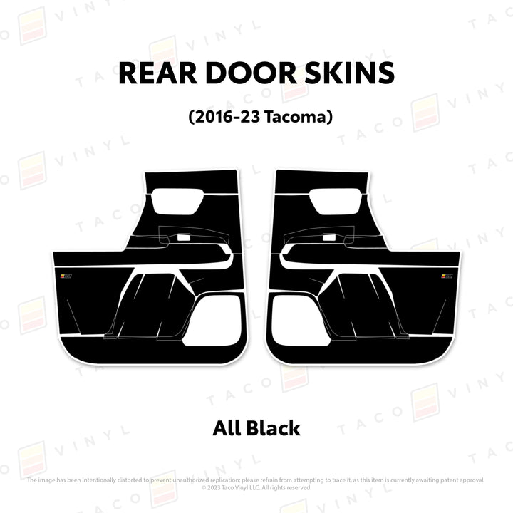 2016-23 Tacoma Door Skins