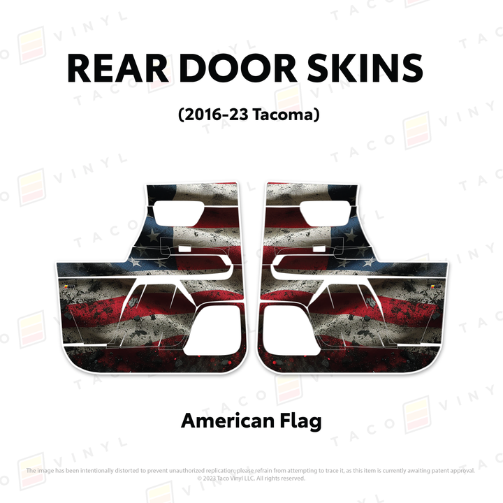 2016-23 Tacoma Door Skins
