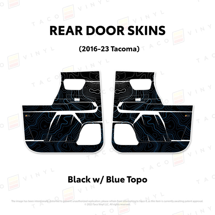 2016-23 Tacoma Door Skins