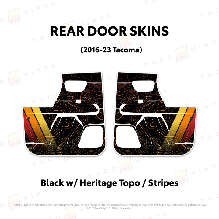 2016-23 Tacoma Door Skins