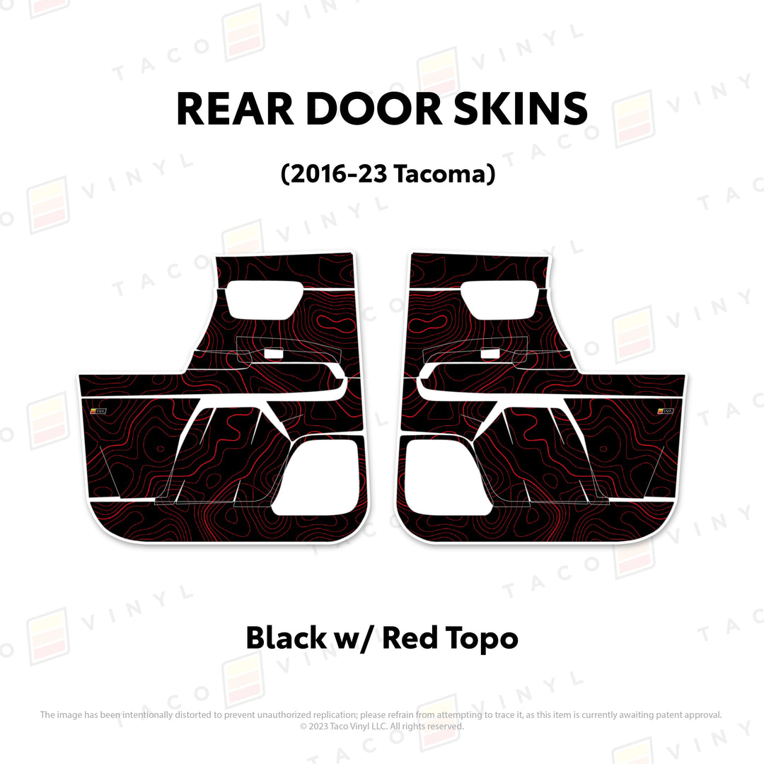 2016-23 Tacoma Door Skins