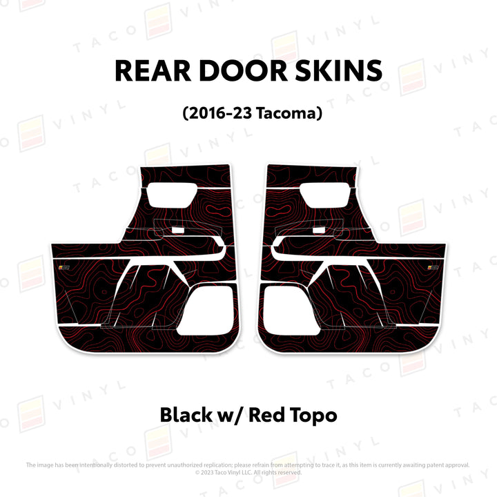 2016-23 Tacoma Door Skins