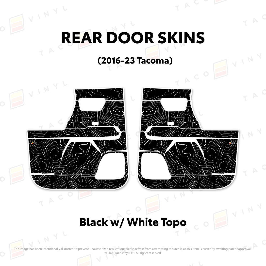 2016-23 Tacoma Door Skins
