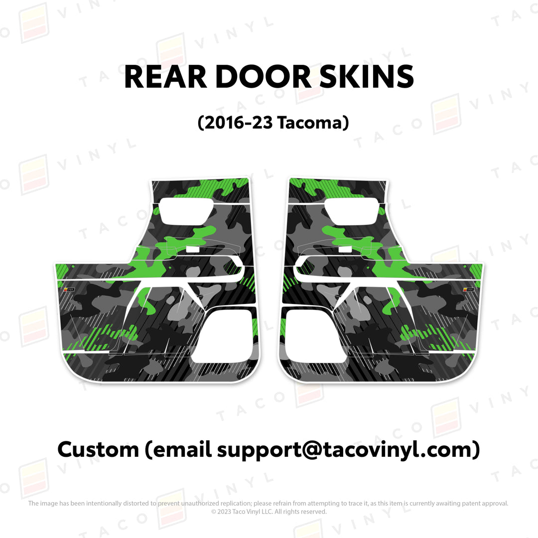2016-23 Tacoma Door Skins