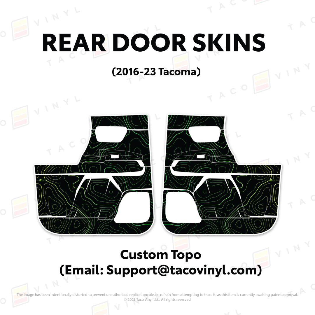 2016-23 Tacoma Door Skins