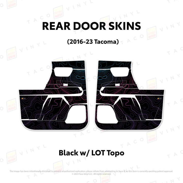 2016-23 Tacoma Door Skins