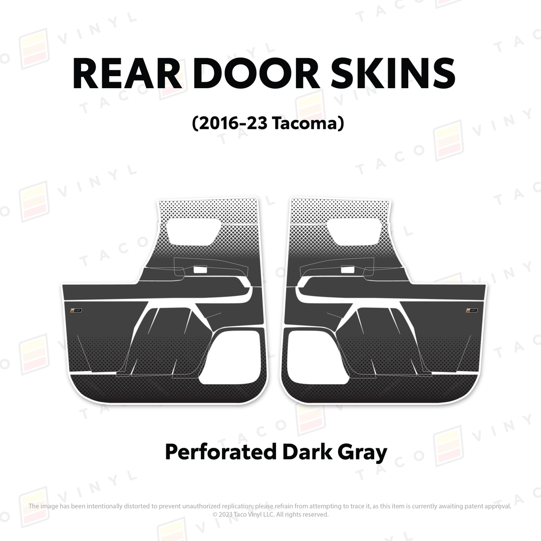 2016-23 Tacoma Door Skins